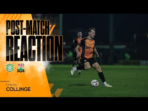 Danny Collinge post-match | Yeovil Town