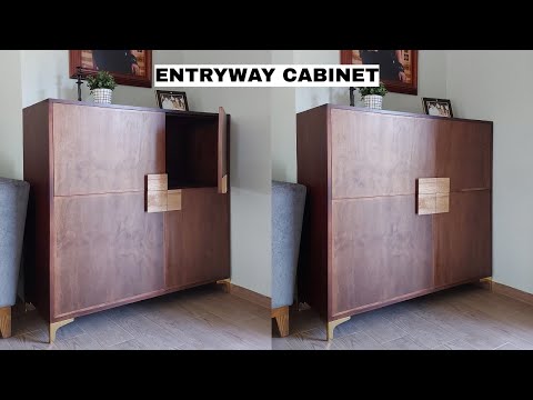 Making Entryway Furniture | Modern Cabinet Design