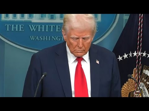 LIVE: Donald Trump Announcement on Plane Crash (R$E)