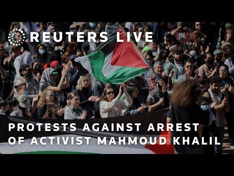 LIVE: Protests in California against arrest of activist Mahmoud Khalil