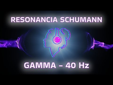 BINAURAL GAMMA FREQUENCY 40Hz | SCHUMANN RESONANCE | 1 HOUR OF PURE TONE