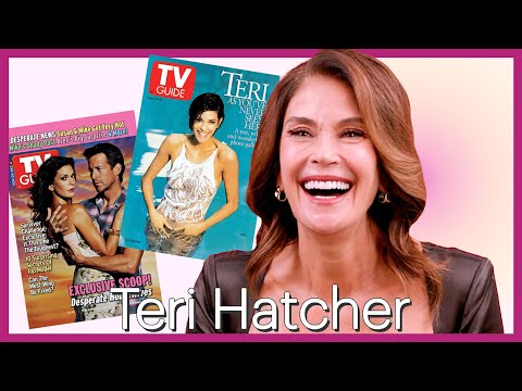 Teri Hatcher swoons over DESPERATE HOUSEWIVES TV Guide Magazine cover 20 years later | Swooon