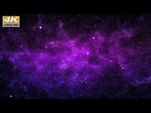 Galaxy Nebula Space Stars Colorful Fly Through Universe 4K Background Video