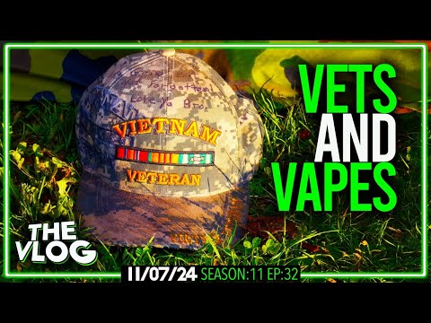 VLOG! Trump's Vape Promise and YES!! VETS DESERVE VAPES!!!