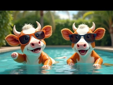 FUNNY COW DANCE 🤣🐮| COW SONG _ COW VIDEOS | DANCING COW | ANIMAL SOUND