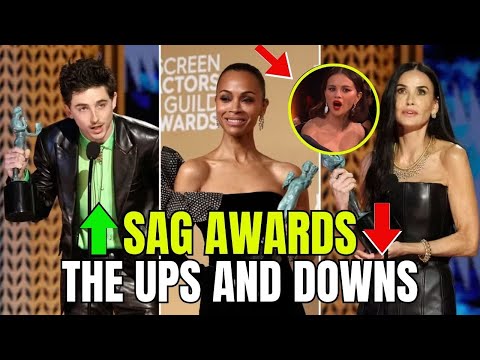 SAG AWARDS 2025: THE HIGHS MOMENTS, TWISTS AND TURNS OF THE NIGHT!