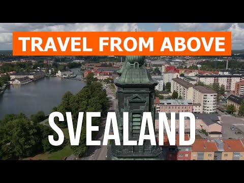 Svealand from above | Drone video in 4k | Sweden, Svealand region from the air