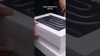 Unbox my MacBook Pro with me.#MacBook #macbookpro #macbookprom3