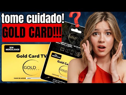 GOLD CARD TV FUNCIONA? COMO FOI MINHA EXPERIÊNCIA COM O GOLD CARD TV✅