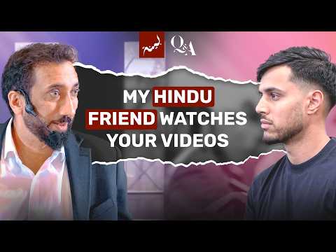 His Hindu Friend Asked How to Connect with Allah Directly | Q&A With Nouman Ali Khan