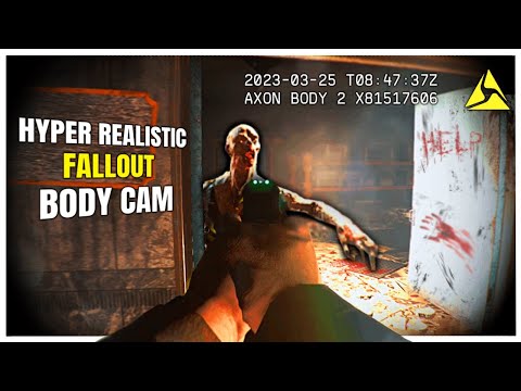 I Turned Fallout Into a Body Cam Game - Fallout 4 hyper realistic Mod Perma Death Series