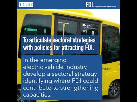 In what areas can FDI contribute to sustainable development in Latin America and the Caribbean?