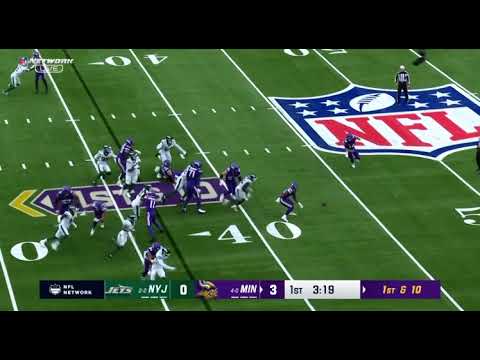 First Fumble in Jets vs Vikings!