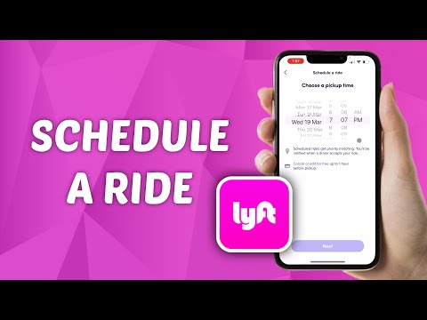 How to Schedule A Ride on Lyft