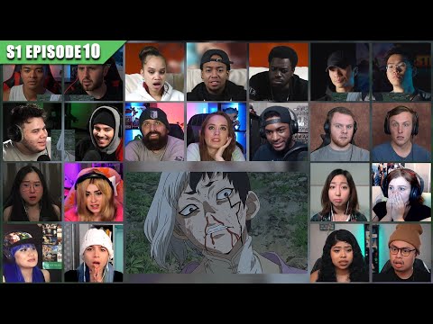 [Full Episode] Dr. Stone Season 1 Episode 10 Reaction Mashup | ドクターストーン