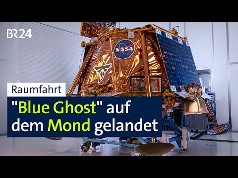 Raumfahrt: "Blue Ghost" auf dem Mond gelandet | BR24