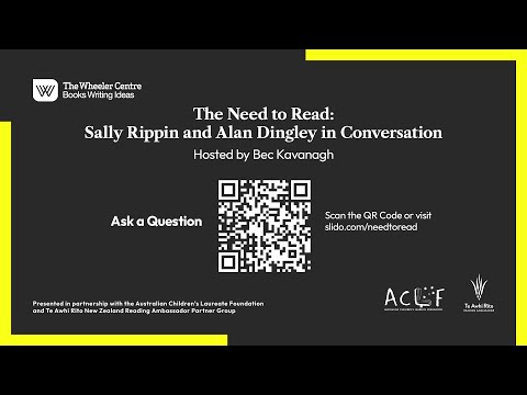 The Need to Read: Sally Rippin and Alan Dingley in Conversation