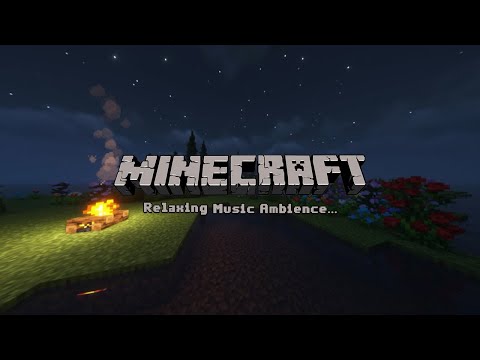 another quiet night.(minecraft music w/ campfire ambience)