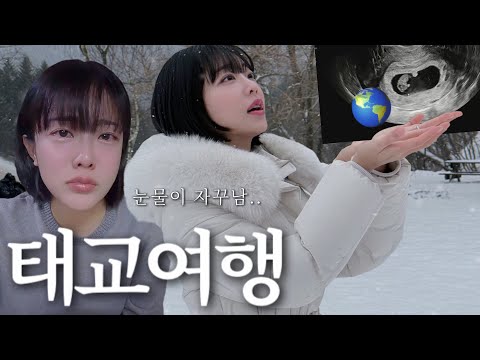 [임신기록 #4] 눈물의 태교여행.. / 오열쇼 / 호르몬과다 / 강원도