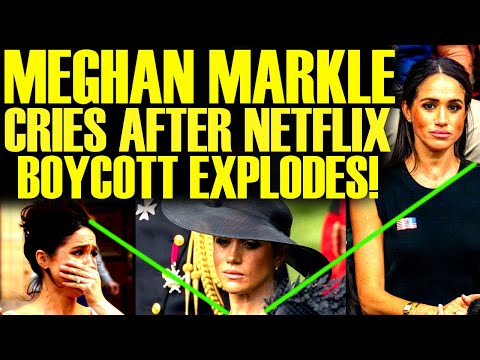 MEGHAN MARKLE CRIES AFTER NETFLIX BOYCOTT IS THE WORST IN HISTORY! WITH LOVE MEGHAN DISASTER