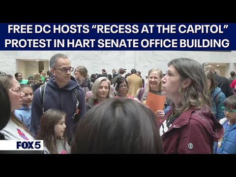 Free DC hosts "Recess at the Capitol" protest