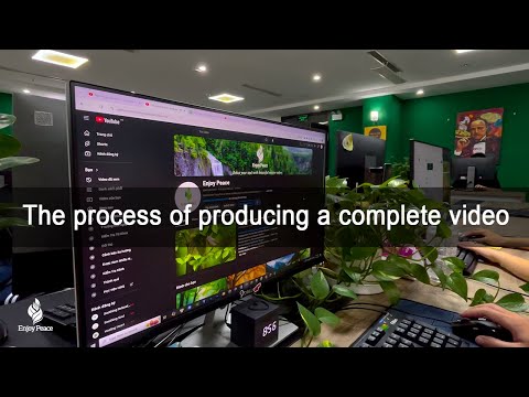 The process of producing a complete video on my channel