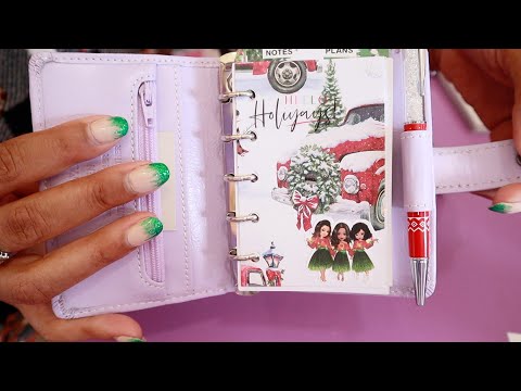 2023 CHRISTMAS SETUP IN MY FILOFAX MINI PLANNER!