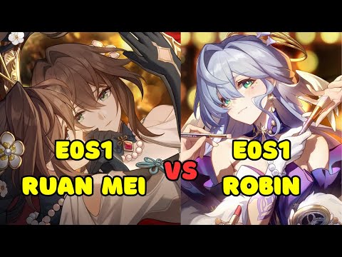 Robin vs Ruan Mei ft. Feixiao in Apocalyptic Shadow Comparison