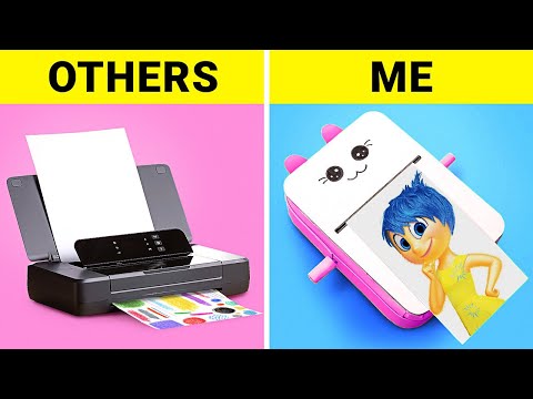 CARDBOARD SCHOOL CRAFTS 🫶 Amazing Phone Hacks And Ideas By YayTime! FUN