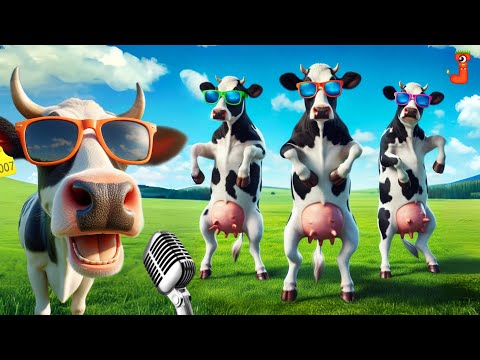 FUNNY COW DANCE FOR  10 MINUTES│Cow Song & Cow Videos 2024 | Cow dance mix | funny dancing cow | gay