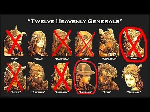 Tactics Ogre Reborn - Twelve Heavenly General: Asurama