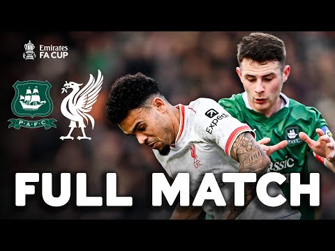 FULL MATCH | Plymouth Argyle v Liverpool | Fourth Round | Emirates FA Cup 2024-25