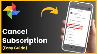 How To Cancel Google Photos Subscription !