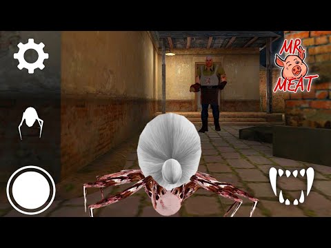 Playing As SPIDER ANGELENE In Mr Meat's Horror House | Mod Menu