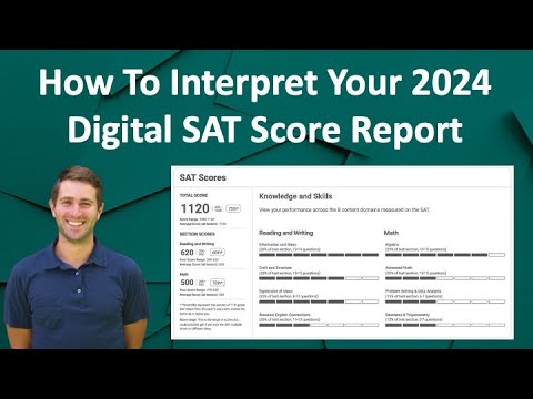 Digital SAT 2024:  How To Interpret Your Digital SAT Score Report