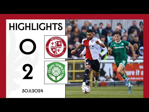 Woking 0-2 Yeovil Town | Match Highlights