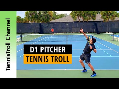 Division 1 Pitcher vs TennisTroll [Orlando, Florida]