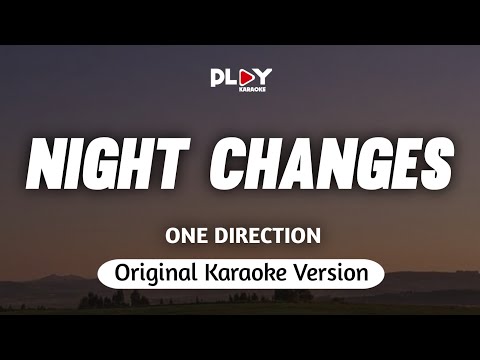 One Direction - Night Changes (Karaoke Version)