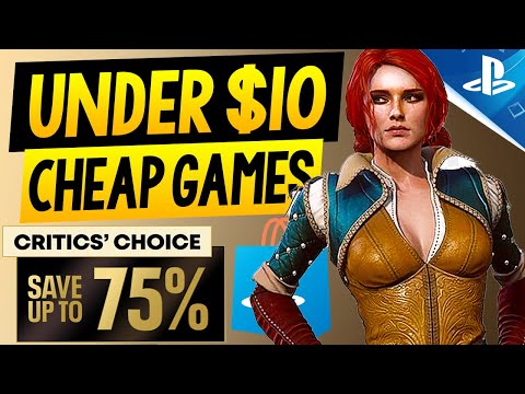 15 AMAZING PSN Game Deals UNDER $10! PSN Critics Choice Sale 2025 CHEAP PS4/PS5 Games to Buy!