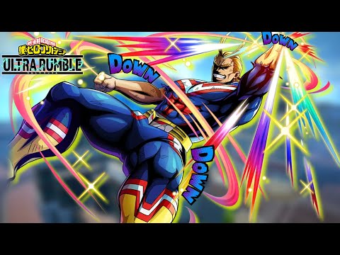 All Might Has FINALLY BEEN MADE LORE ACCURATE | My Hero Ultra Rumble