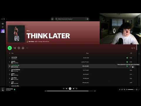 Ethan reacts to "THINK LATER" by Tate McRae!