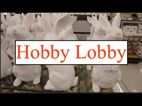 Hobby Lobby Shopping! Easter and Valentine's