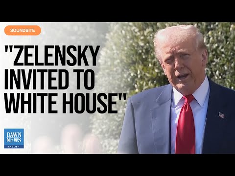 Trump Invites Zelenskyy Back to the White House | Dawn News English