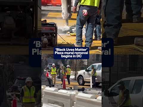 Black Lives Matter Plaza reconstruction begins Monday