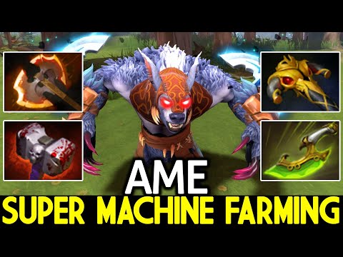 AME [Ursa] Super Machine Farming 30 Min Full Core Items Dota 2