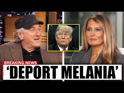 Robert De Niro Just CONFRONTED Melania & Trump On LIVE TV