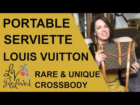 Portable LV Serviette I Discover History of Louis Vuitton