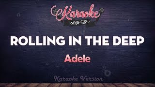 Adele - Rolling In The Deep (Karaoke Version)