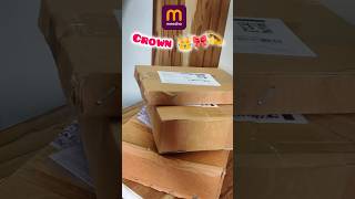 Crystal tiara crown👑🎀                           #unboxing#crown#tiara#meesho#meeshohaul#haul