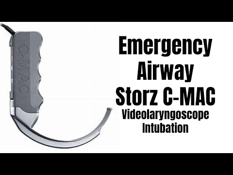 Storz C-MAC Videolaryngoscope Emergency Endotracheal Intubation